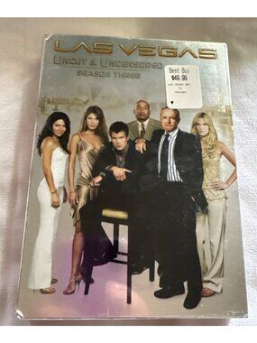 Las Vegas Season 3 DVD Set Uncut & Uncensored With Bonus